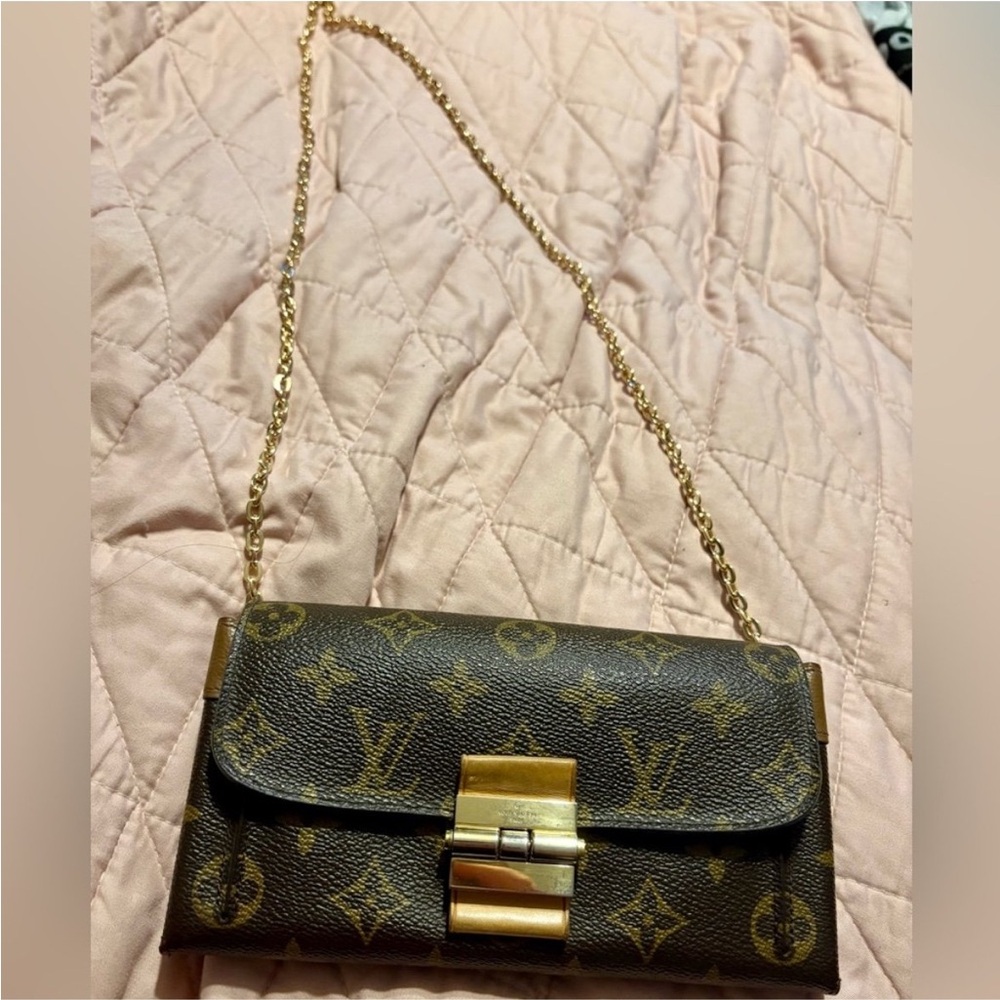 Louis Vuitton Portefeiulle Elysee Long Wallet - crossbody - Gold clasp closure - Picture 10 of 10